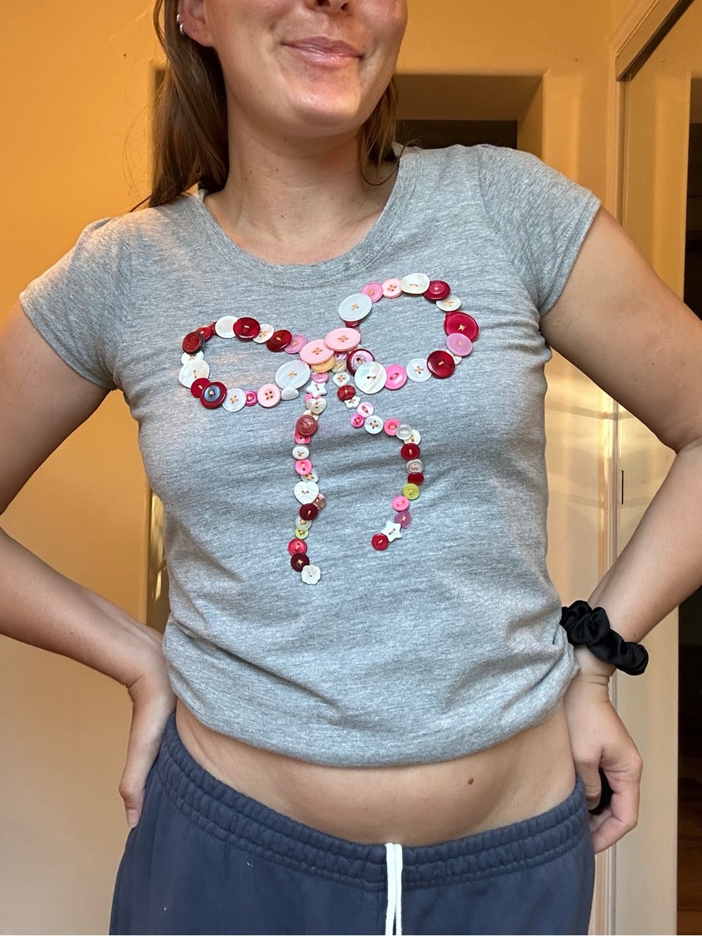 Handmade ellisborough button top